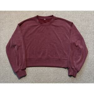 Lululemon Softstreme Perfectly Oversized Cropped Crew